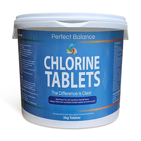 Hot Tub Chlorine HTS 50 X 20g Multifunctional Chlorine Tablets 1kg ...
