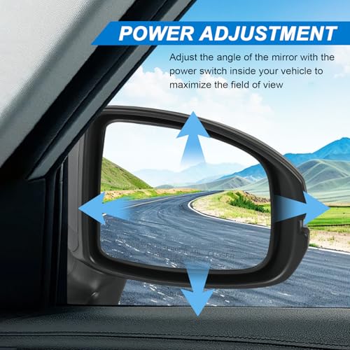 Right Passenger Side Mirror Compatible with Honda Fit 2015-2020 (6Pins) by JDMSPEED - Used condition - Image 5