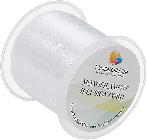 PH PandaHall Clear Fishing Thread Nylon Wire