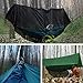 Hammock Bug Net - 12' Hammock Mosquito Net Fits All Camping Hammocks. Includes Loop for Reading Light, Carabiner Bottle Opener, Tensioner System and 30 Foot Guy Line. Lightweight. Easy Setup.