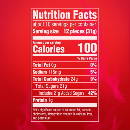Image of SKITTLES Gummies Fuego Sweet and Spicy Gummy Share Size Candy Bag, 12 Oz (Pack of 8)