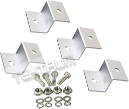 Tektrum Z Bracket Solar Flush Mount Kit - Set Of 4