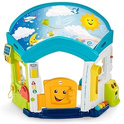 Fisher-Price Laugh & Learn Electronic Playhouse Smart Learning Home Playset With Lights Sounds & Activities For Infants… Fisher-Price Laugh & Learn Electronic Playhouse Smart Learning Home Playset With Lights Sounds & Activities For Infants…
