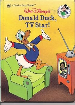 Hardcover Walt Disney's Donald Duck TV Star! (Disney Easy Reader) Book