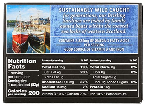  Crown Prince Brisling Sardines in Water for Snacking on the Go
| Crown Prince Brisling Sardines in Water for Quick Heal