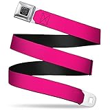 Buckle-Down Seatbelt Belt - Hot Pink - 1.0' Wide - 20-36 Inches in Length