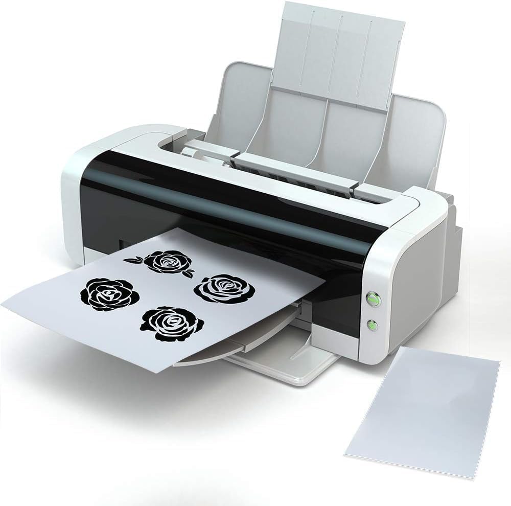 Caydo 31 Pieces Screen Printing Starter kit Include 4 Different Size of Wood Silk Screen Printing Frame with 110 Mesh, Squeegees, Inkjet Transparency Film, Ink Knife, Gloves and Mask Tape