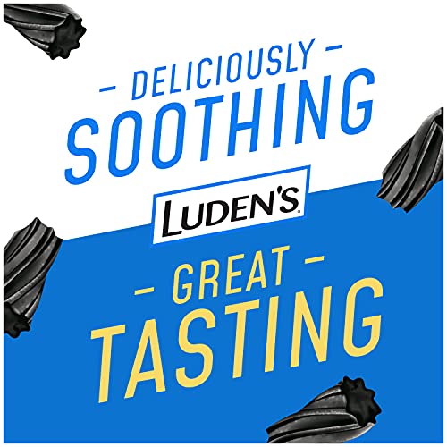 Luden's Honey Licorice Cough Throat Drops | Menthol Lozenge/Oral Anesthetic | 30-Count Per Pack | 5-Pack #TOP3