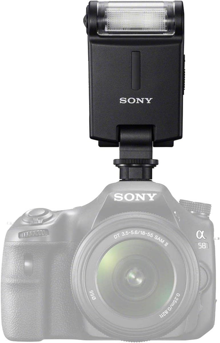 Sony HVLF20M, MI Shoe External Flash for Alpha SLT/NEX (Black)