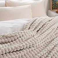 PHF – PHF Kuscheldecke Flauschig 150x200cm – Weiche Fleecedecke in