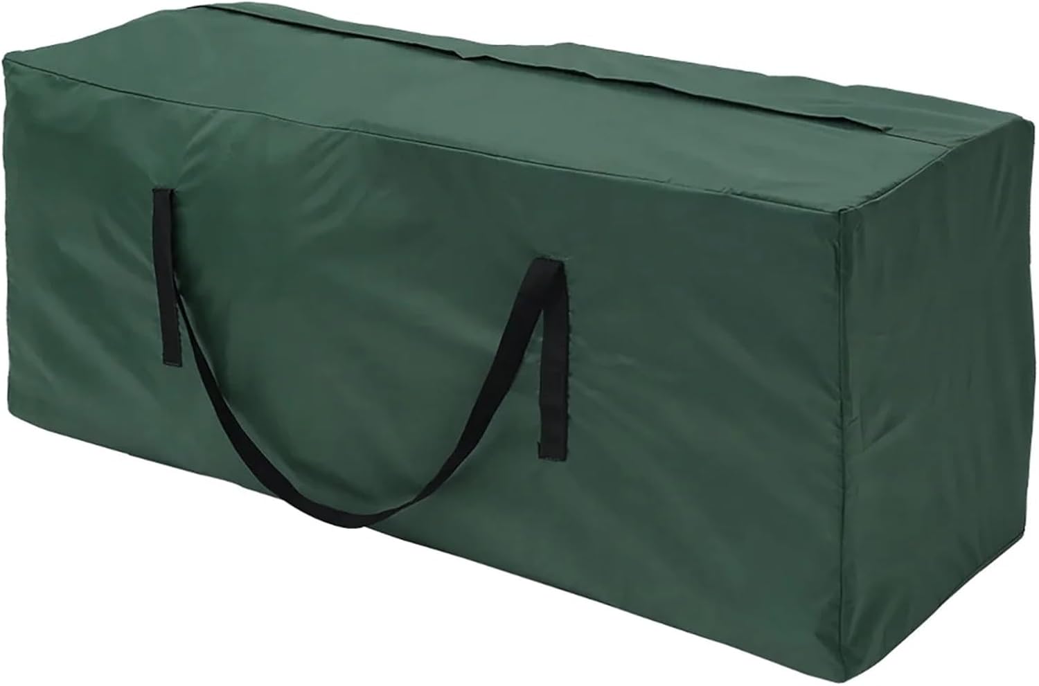 Cushion Storage Bag Outdoor Patio Cushion Storage Bags Waterproof Extra Large Furniture Cover Bag with Handle and Zipper Home(Green 116x47x51cm)