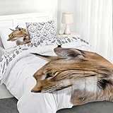 YZQGLHP Funda Nórdica Reversible Extra Grande 220x240 cm - para Cama de 135/150 cm - Juego con 2 Fundas de Almohada Estándar 45x75 cm - Microfibra