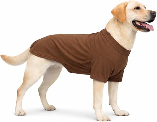 Miniatura 101 de Lovelonglong Ropa para mascotas, disfraces para perro, ropa de perro salchicha, camiseta en blanco para perros salchicha, Corgi 100% algodón, rosa