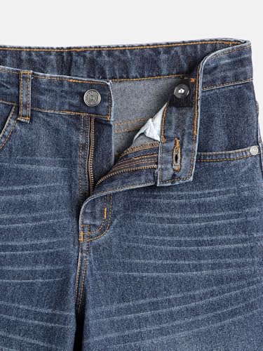 Image of Urbano Juniors Boy's Loose Baggy Fit Washed Denim Jeans Stretchable