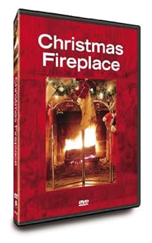 DVD Christmas Fireplace Book