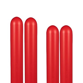 BollardGard 8" x 72" 4-Pack Round Top Bollard Cover- Innoplast Red No Tape
