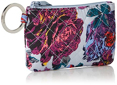 Vera Bradley Women's Cotton Zip Id Case Wallet, Petite Neon Blooms, One Size #TOP1