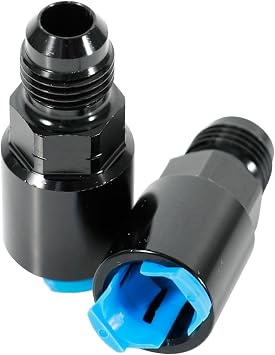 Fuel Rail Adapter Fittings Feed/Return 6AN EFI AN6 Push-On Fitting