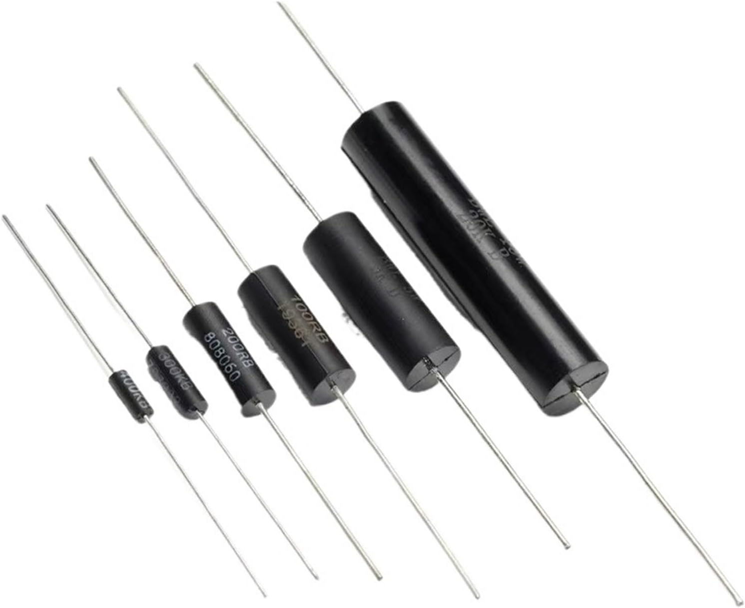 1pcs/lot precision resistor 0.1% sampling non-inductive low-temperature 0.25W 1W 2W 3W 5W 10W(3W,100K)
