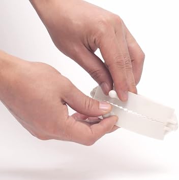 3 Pcs Dumpling Maker Mold Tool Plastic White for Dough Pie Ravioli Creative Press