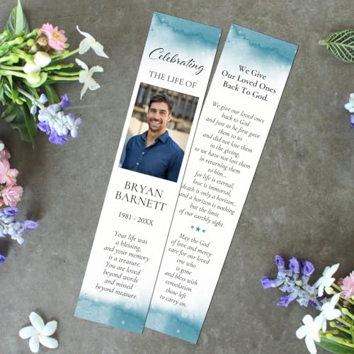 GotPrint Custom Made Bookmarks | 2x6 Upload Photos, Logos, or Text | Glossy Paper Full Color | Personalized Bulk Gifts for Classrooms, Birthdays, and Book Clubs, 100 Qty