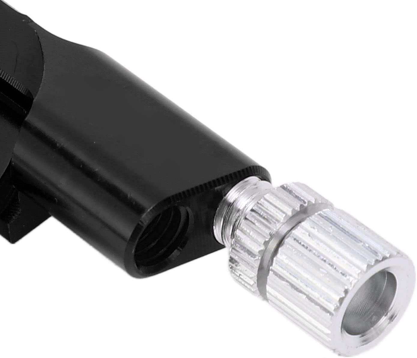 V Brake Stroke Converter, Bike V Brake Adapter Aluminum Alloy CNC Machining V Brake Caliper Regulator for Road Cycling (Black)