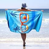 Yunaeduo Microfiber Beach Towels for Adults - Quick Dry Lightweight Beach Towel - Oversized Beach To