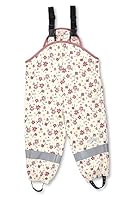 Sterntaler Mädchen Regenträgerhose Blumen, Rosa, 128 EU