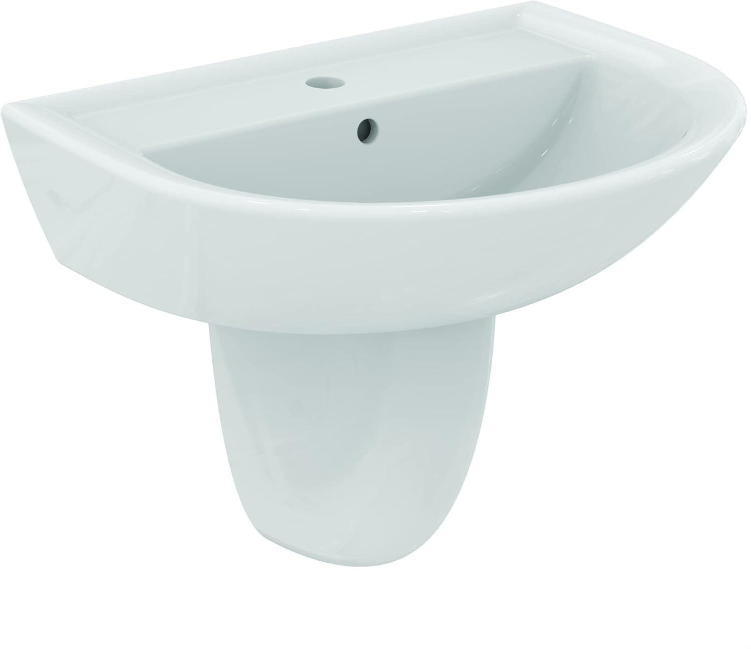 Ideal Standard - Eurovit Washbasin 600x470mm Single Hole - White