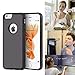 Iphone6/6s PLUS Goat Case,5.5 Inch Magic Anti-Gravity Selfie Nano Sticky For Iphone 6/6s Plus Cell Phone Goat Case With Kickstand Backing Plates-Black