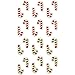 Wilton Mini Candy Cane Edible Cupcake Toppers