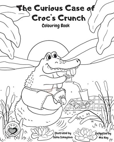 The Curious Case of Croc's Crunch: Colouring Book (Symbiotic Tales)