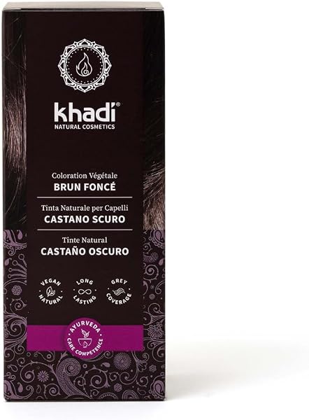 Khadi BRUN FONCÉ Coloration végétale Brun foncé