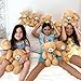 Tezituor Teddy Bears Bulk 6 Packs for Baby Shower - Small Teddy Bear Stuffed Animal Bulk 12