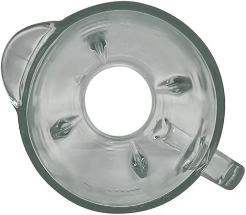 Miniatura 5 de Tarro de vidrio de repuesto de 6 tazas, compatible con licuadoras Oster Pro 1200 (BLSTMB-CBG, BLSTMB-CBF, BLSTMB-BBG) y licuadora Oster Master