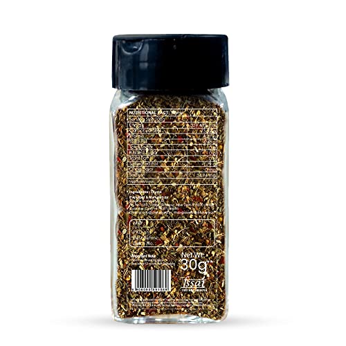 Image of Chef Urbano Pizza Seasoning Spice Mix 30g | Italian Pizza / Pasta Oregano | Imported Herb Sprinkler | All Natural Premium Spices | All Purpose Seasoning | Glass Bottle | Vegetarian