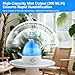humidificador de aire para dormitorio con luces LED Imagen de humidificador de aire para dormitorio con luces LED