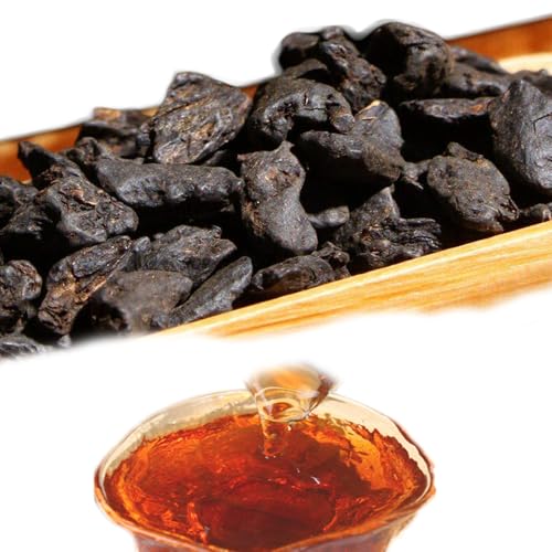Thé Pu-erh mûr Yunnan au riz glutineux Cha Hua Shi 500g