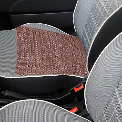 Cojín de asiento de cuentas de madera transpirable para conductor 5