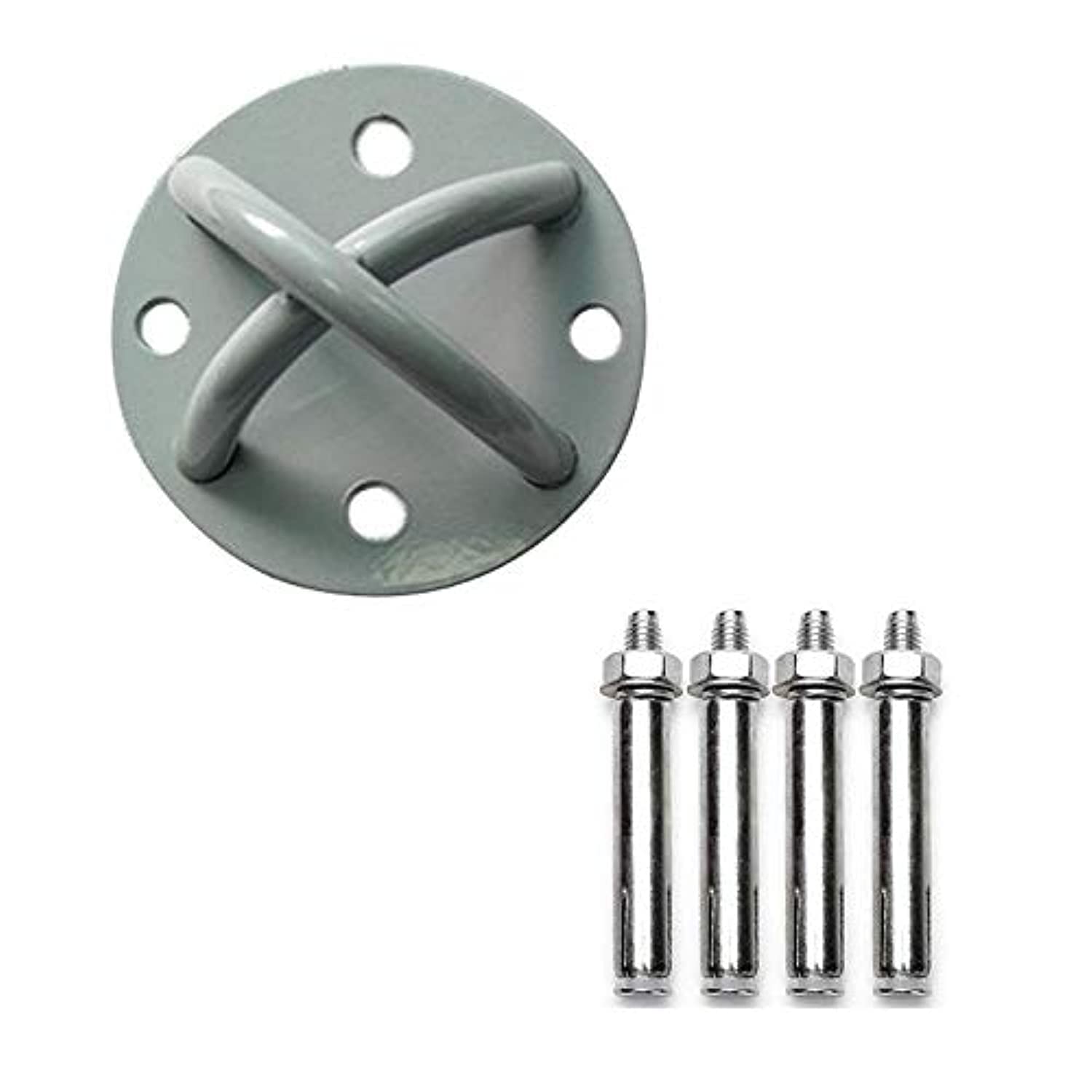 Iycorish Wall/Ceiling Mount Bracket For Gym&Home Suspension Straps X Mounts Anchor For Olympic Rings Fitness Training Yoga Swing Battle Ropes - View #3