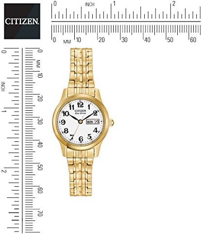 Citizen Eco-Drive Ladies' Expansion Bracelet Watch EW3152-95A, Gold Tone - Image 4