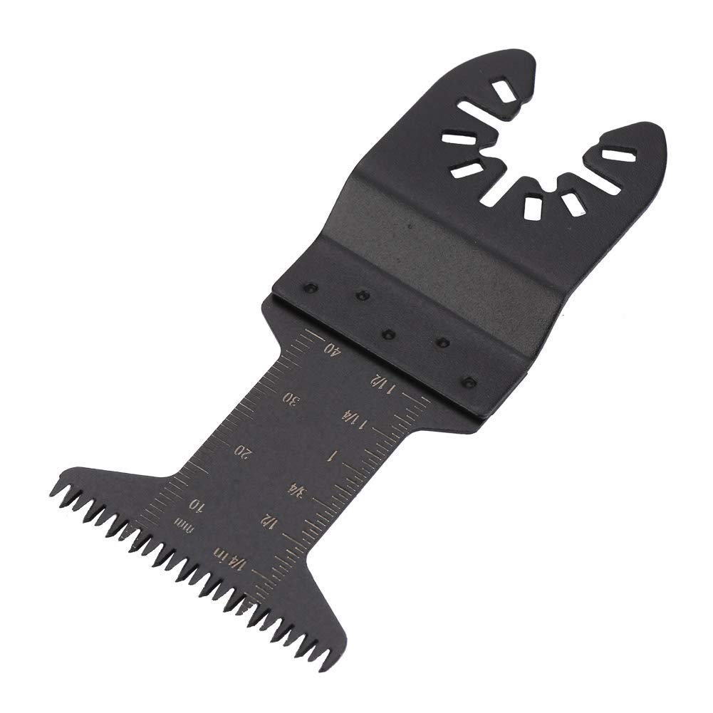 50PCS Oscillating Saw Blade 1.7Inch Long Teeth Tidy Teeth and Oscillating MultiTool High Carbon