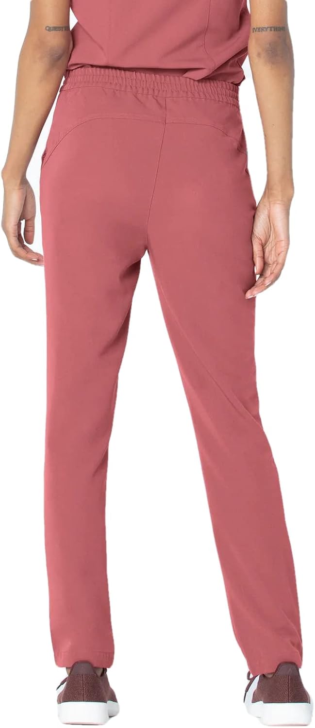 Miniatura 6 de Mediclo Sal Essential - Camiseta médica para mujer, respetuosa con el medio ambiente, sostenible, con cuello en V, bolsillo en el pecho, ropa de