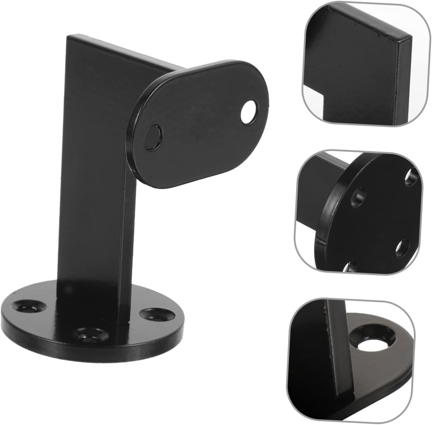 Handrail Bracket Durable Indoor Stair Support for Easy Installation Compact Design for Stairways and Decks