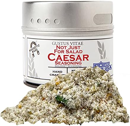 Gustus Vitae | Not Just for Salad Caesar Seasoning | Gourmet Spice Blend