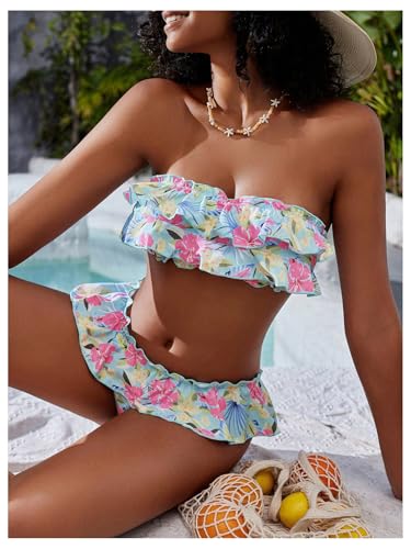 Bikini 2 pièces sans bretelles idéal pour le bronzage