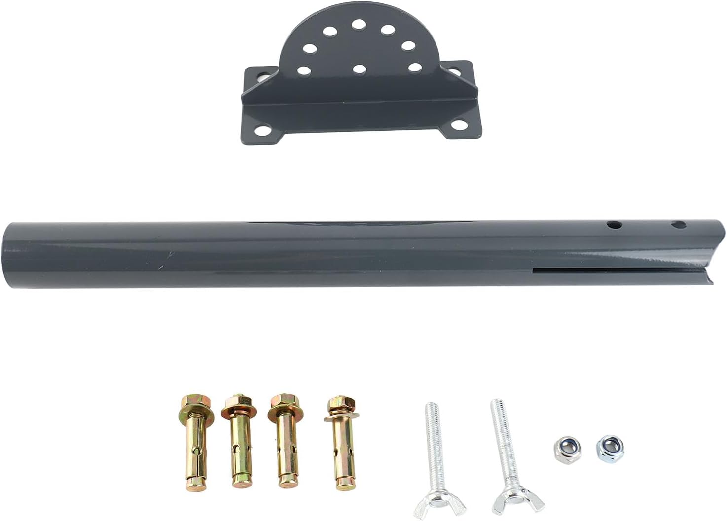 Adjustable Pivot Mount for Gen 2 Strong Steel Roof Pole Mount Pivot Bracket Sturdy Support for RV Yacht Camping Vehicle Outdoor Installation