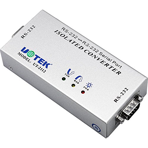 Utek Ut-2112 External-Powered Rs-232 Repeater Mini-Size Photoelectric Isolator Full-Line #TOP2