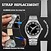 JOREST Watch Repair Kit + Watch Press Tool, Battery Replacement, Strap Adjustment, Wrench Opening Back Cover, Case Opener/Closer, Link Remover Sizing Bracelet, Screwdriver Band Pin Removal, Spring Bar