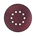 30 unidades / discos de lija profesionales / 10 agujeros / 225 mm de diámetro / 6 x grano 60-80 - 120-180-240 / para lijadora de cuello largo / hojas de lija/papel de lija/almohadillas de lija.